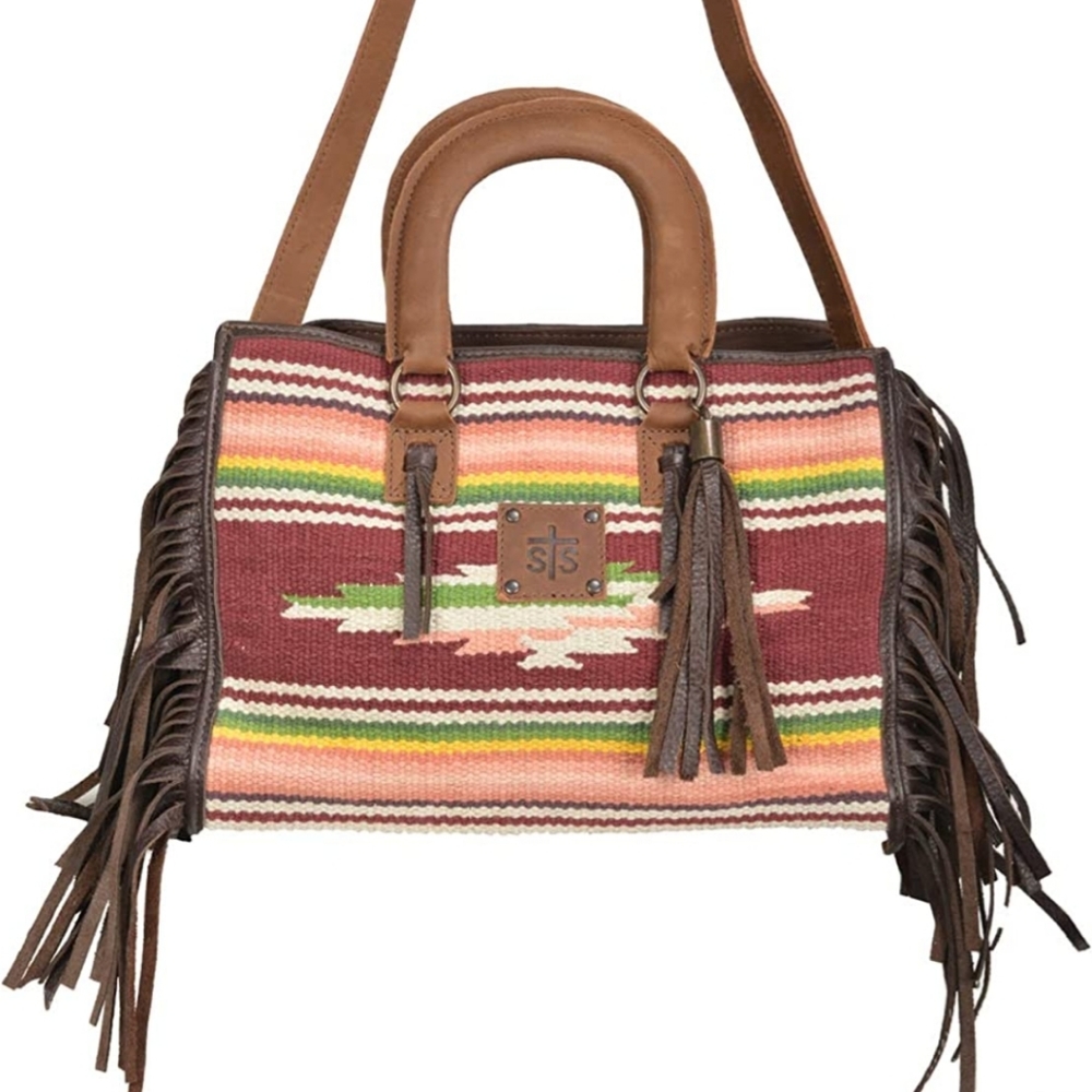 STS Ranchwear Buffalo Girl Serape Purse